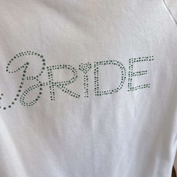 Bride Hoodie Zip Up Jacket Bridal - Picture 5 of 5